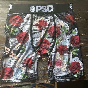 PSD BOXER BRIEFS. SIZE: Small